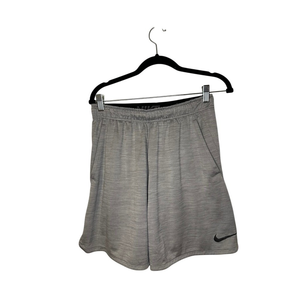 Nike Dri-FIT Athletic Shorts Mens M Gray Running Gym Training Workout Activewear